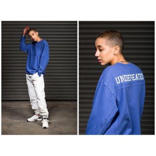 アンディフィーテッド(UNDEFEATED)の定価以下 UNDEFEATED LS RUGBY FOOTBALL JERSEY(スウェット)