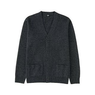 ユニクロ(UNIQLO)のUNIQLO ラムVネックカーディガン(カーディガン)