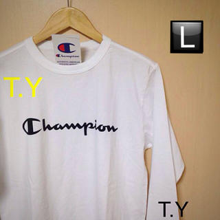 チャンピオン(Champion)のChampion 長袖Tシャツ Supreme EMODA Ungrid好きに(Tシャツ/カットソー(七分/長袖))