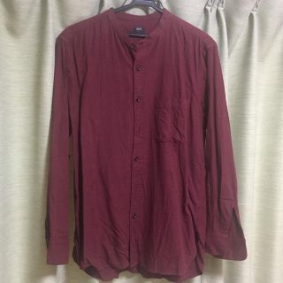 ユニクロ(UNIQLO)のユニクロ ノーカラーシャツ(シャツ)