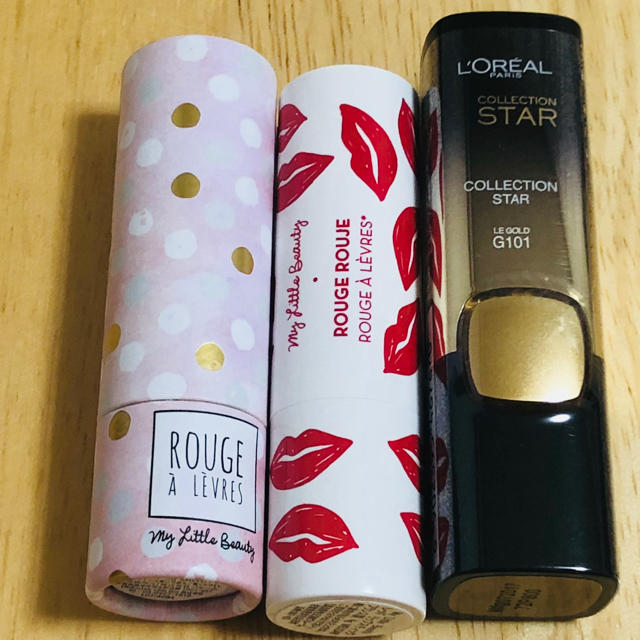 L'Oreal Paris(ロレアルパリ)のリップ 歯磨き粉セット コスメ/美容のベースメイク/化粧品(リップグロス)の商品写真