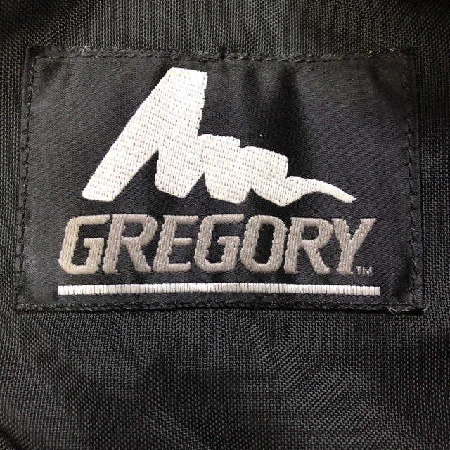 品】旧ロゴ GREGORY グレゴリー 黒 リュック USA製 - 登山用品