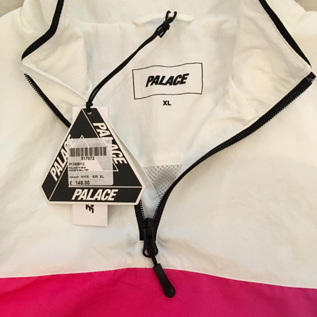 PALACE FADER SHELL TOP WHITE XL