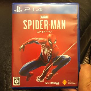 マーベル(MARVEL)のSpiderman PS4 スパイダーマン(家庭用ゲームソフト)