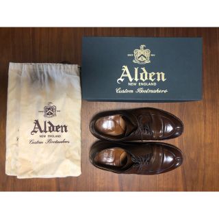 オールデン(Alden)のオールデン 125周年限定色　8インチ　コードバン(ドレス/ビジネス)