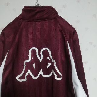 古着 90s kappa バックプリント ロゴ トラックジャケット ジャージ 古着 90s kappa バックプリント ロゴ トラックジャケット ジャージ
