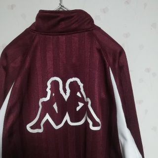 カッパ(Kappa)の古着 90s kappa バックプリント ロゴ トラックジャケット ジャージ(ジャージ)