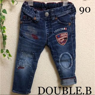 ダブルビー(DOUBLE.B)の専用！ミキハウス ダブルビー パンツ ☆ デニム お洒落☆ (パンツ/スパッツ)