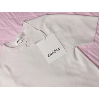 エンフォルド(ENFOLD)の【梨子様ご専用】ENFOLD♡コットンリブカットソー(カットソー(半袖/袖なし))