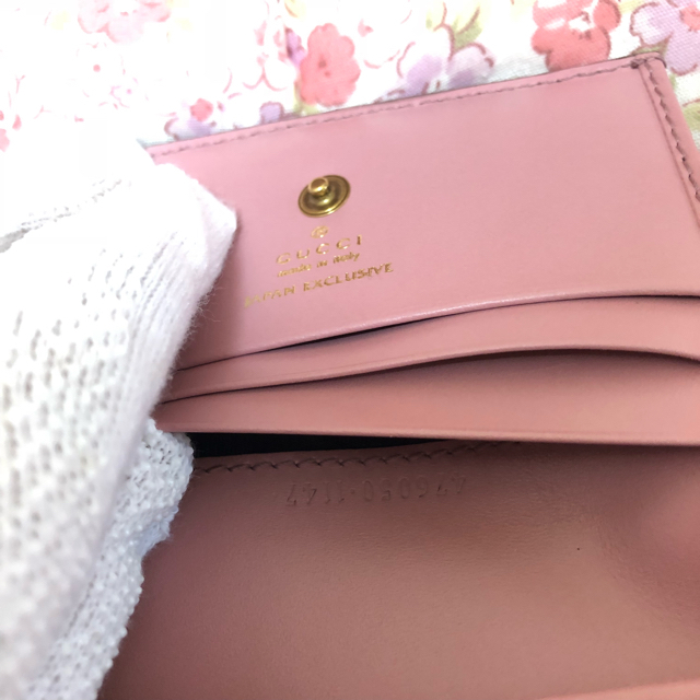 GUCCI チェリー財布 日本限定ピンク♡ GUCCI チェリー財布 日本限定ピンク♡