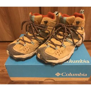 コロンビア(Columbia)のコロンビア　セイバーミッド　レディース　23cm トレッキングシューズ(登山用品)