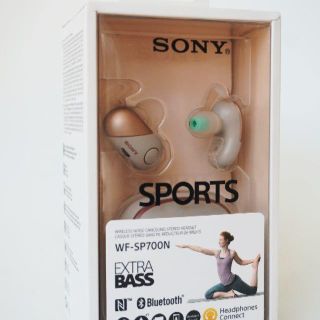 SONY WF-SP700N ピンク(ヘッドフォン/イヤフォン)