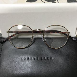 ローリーズファーム(LOWRYS FARM)の【たまごちゃん様専用】べっ甲メガネ(サングラス/メガネ)