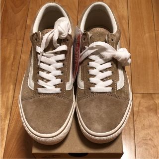 ヴァンズ(VANS)のバンズ オールドスクール 23.5 新品未使用 モカ ベージュ(スニーカー)