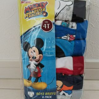 ディズニー(Disney)の新品 ミッキー パンツ 6枚セット(下着)