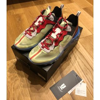 アンダーカバー(UNDERCOVER)の最終値下げ NIKE undercover REACT リアクトエレメント(スニーカー)