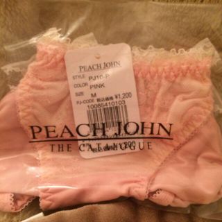 ピーチジョン(PEACH JOHN)の新品タグ付♡PJ♡パンティ♡Mピンク(その他)