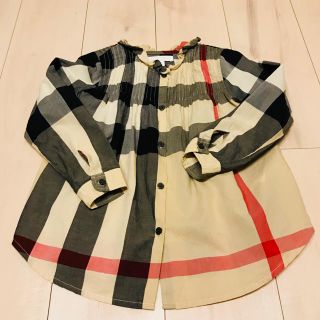 バーバリー(BURBERRY)のBURBERRYバーバリーチルドレン シャツ 6Y(Tシャツ/カットソー)