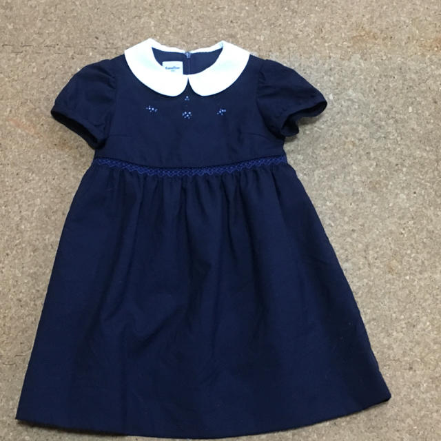 familiar ワンピース 100cmキッズ服女の子用(90cm~)