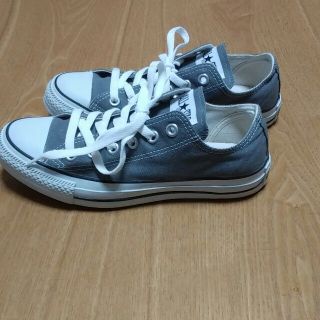 コンバース(CONVERSE)のCONVERSEスニーカーグレー24cm週末値下げ(スニーカー)