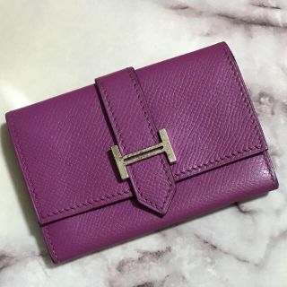 エルメス(Hermes)のHERMES カードケース ベアン (名刺入れ/定期入れ)