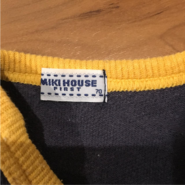 mikihouse(ミキハウス)のミキハウス ロンパース  70 キッズ/ベビー/マタニティのベビー服(~85cm)(ロンパース)の商品写真