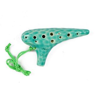 TNG オカリナ シングル 12穴 Ocarina 高級 釉色 管吹奏 楽器(その他)