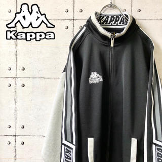 カッパ(Kappa)の【激レア】90s カッパ Kappa ライン トラックジャケット(ジャージ)