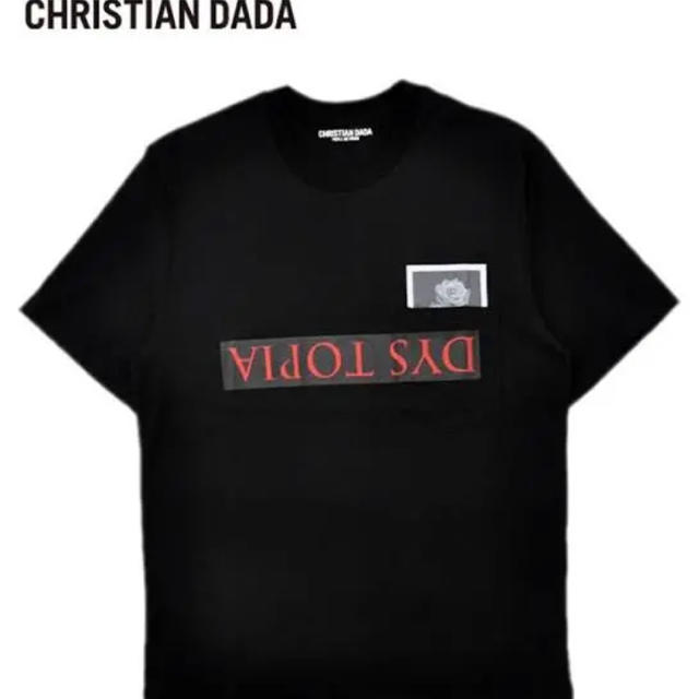 Christian dada ロゴTシャツ