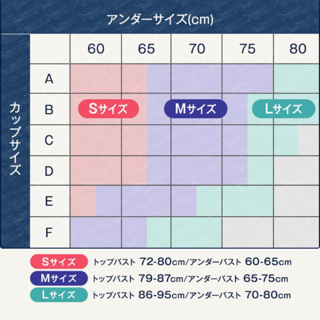 viage ヴィアージュナイトブラ ブラック Ｍサイズ レディースの下着/アンダーウェア(ブラ)の商品写真