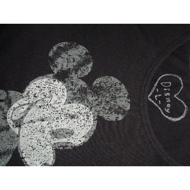 Disney(ディズニー)のミッキーのＴシャツ(サイズL) レディースのトップス(Tシャツ(長袖/七分))の商品写真