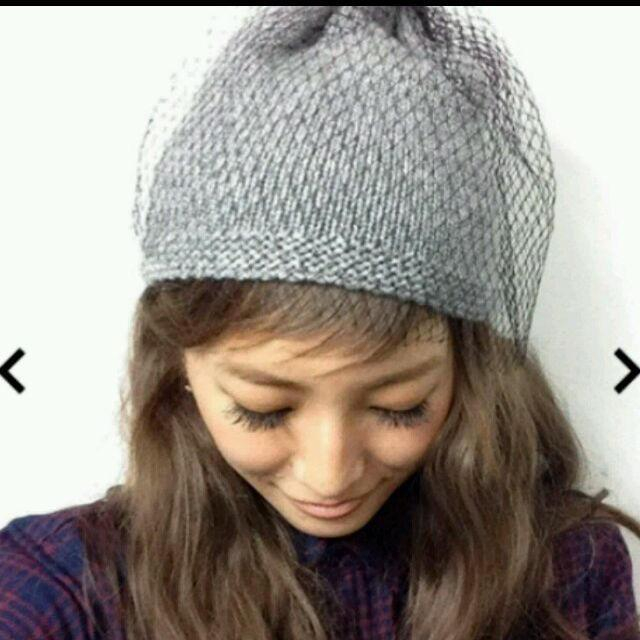 TODAYFUL(トゥデイフル)のTodayfulのチュールニット帽♡ レディースの帽子(ニット帽/ビーニー)の商品写真