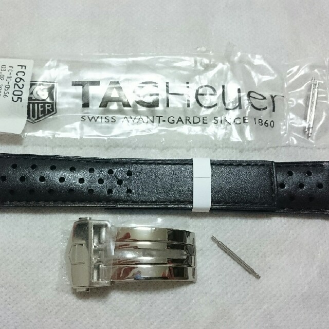 TAG Heuer(タグホイヤー)のタグホイヤー 純正革バンド 20㎜  メンズの時計(レザーベルト)の商品写真