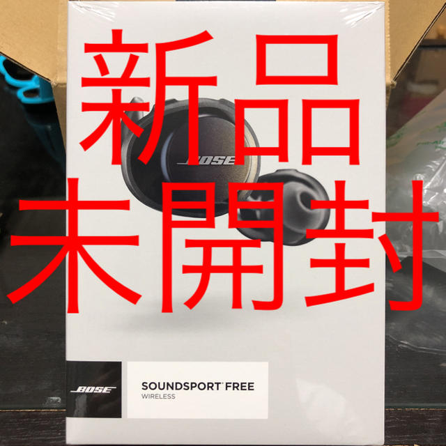 新品未開封 Bose SoundSport Free ワイヤレス イヤホン