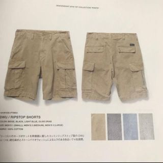 ダブルタップス(W)taps)のDESCENDANT 18ss DWU RIPSTOP SHORTS(ショートパンツ)