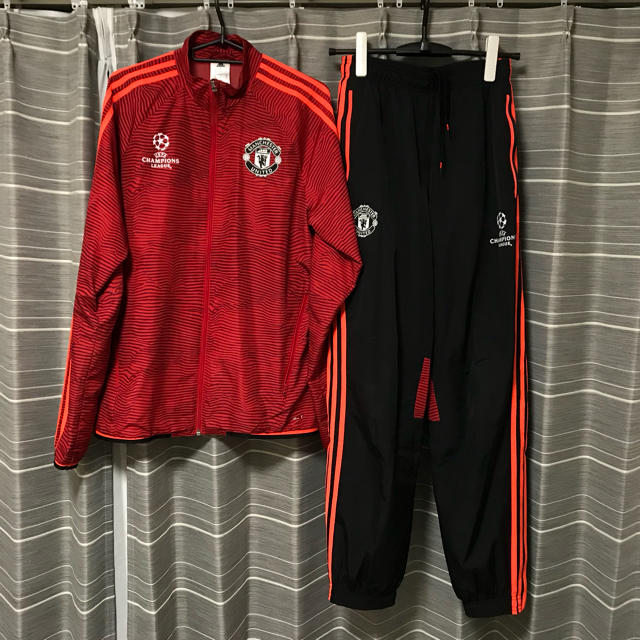 Adidas Jin様専用 マンチェスターユナイテッド マンu ジャージ上下 アディダスの通販 By Nina S Shop アディダスならラクマ