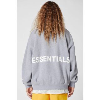 フィアオブゴッド(FEAR OF GOD)のFOG Essentials クルーネック スウェット グレー S(スウェット)