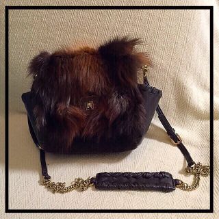 パピヨネ(PAPILLONNER)の今買って今使う！ファーBAG(ショルダーバッグ)