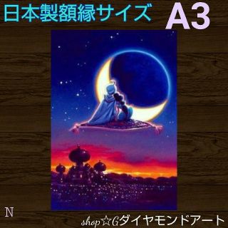 ≪n1056≫A3サイズ⭐️フルダイヤモンドアート(アート/写真)