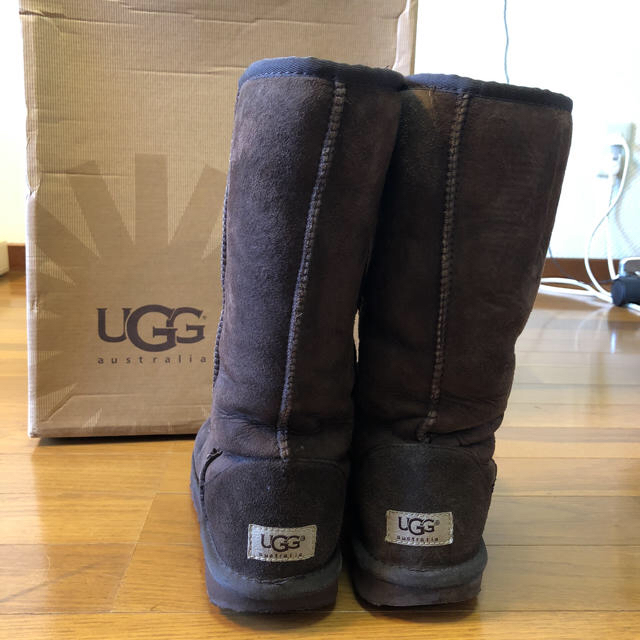 アグ UGG ムートンブーツ トール size7 チョコ