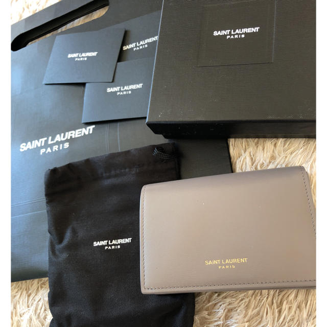 Saint Laurent(サンローラン)の【超美品】SAINT LAURENT 完売商品 名刺入れ  レディースのファッション小物(名刺入れ/定期入れ)の商品写真