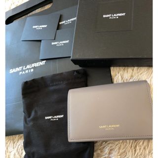 サンローラン(Saint Laurent)の【超美品】SAINT LAURENT 完売商品 名刺入れ (名刺入れ/定期入れ)