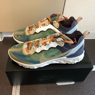 ナイキ(NIKE)の27cm グリーン NIKE react element Undercover(スニーカー)