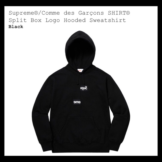 M【新品】Supreme Comme des Garçons SHIRT送料無料即日発送追跡あり