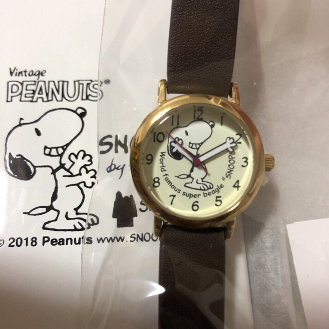 PEANUTS(ピーナッツ)のスヌーピー リストウォッチ レディースのファッション小物(腕時計)の商品写真