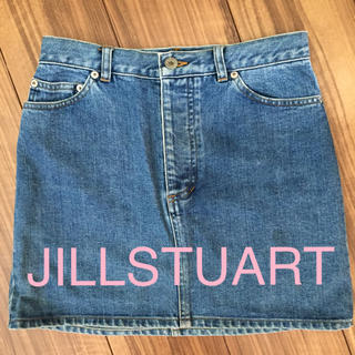 ジルスチュアート(JILLSTUART)のジルスチュアートJILLSTUART デニムスカートサイズ2(Mサイズ)(ミニスカート)