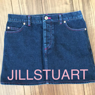 ジルスチュアート(JILLSTUART)のジルスチュアートJILLSTUARTデニムミニスカートサイズ2(M)(ミニスカート)