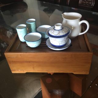 台湾茶藝  茶器一式(食器)