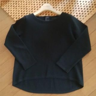 アナイ(ANAYI)の美品☆ANAYI☆シンプル黒カットソー(カットソー(長袖/七分))