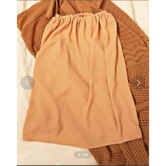TODAYFUL(トゥデイフル)のTODAYFUL ラップニットスカート レディースのスカート(ロングスカート)の商品写真